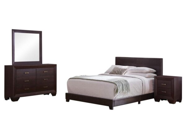 Dorian 4-piece Queen Bedroom Set Dark Cocoa