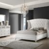 Barzini 4-piece Queen Bedroom Set White