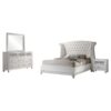 Barzini 4-piece Queen Bedroom Set White