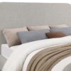 Wren Upholstered Eastern King Panel Bed Grey
