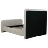 Wren Upholstered Queen Panel Bed Grey