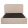 Anders Upholstered Queen Storage Lift Platform Bed Beige