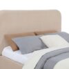 Anders Upholstered Queen Storage Lift Platform Bed Beige