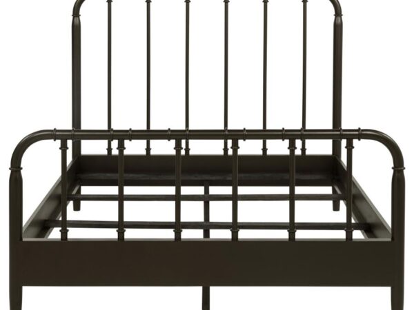 Rocco All Wood Water Pipe Open Frame Full Bed Dark Bronze