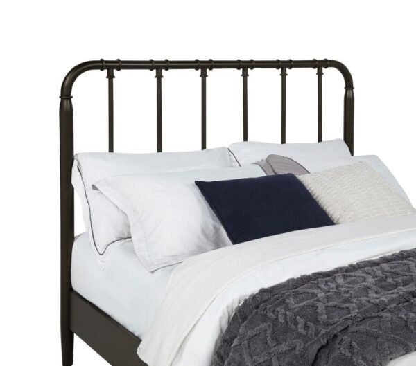 Rocco All Wood Water Pipe Open Frame Full Bed Dark Bronze