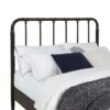 Rocco All Wood Water Pipe Open Frame Eastern King Bed Dark Bronze