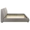 Mokena 46-inch Upholstered Eastern King Platform Bed Taupe