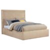 Lawson 54-inch Upholstered Full Platform Bed Light Saddle