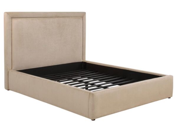 Lawson 54-inch Upholstered Eastern King Platform Bed Saddle