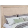 Lawson 54-inch Upholstered Eastern King Platform Bed Saddle