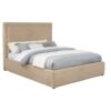 Lawson 54-inch Upholstered Queen Platform Bed Light Saddle