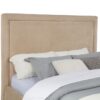 Lawson 54-inch Upholstered Queen Platform Bed Light Saddle