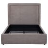 Lawson 54-inch Upholstered Full Panel Platform Bed Mushroom