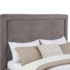 Lawson 54-inch Upholstered Full Panel Platform Bed Mushroom