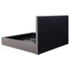 Lawson 54-inch Upholstered Eastern King Platform Bed Mushroom