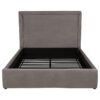 Lawson 54-inch Upholstered Queen Platform Bed Mushroom