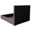 Lawson 54-inch Upholstered Queen Platform Bed Mushroom