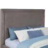 Lawson 54-inch Upholstered Queen Platform Bed Mushroom