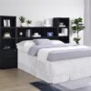 Westpark 3-piece Queen Bedroom Set Bookcase Headboard Black