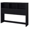Westpark 3-piece Queen Bedroom Set Bookcase Headboard Black