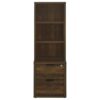 Westpark 3-piece Queen Bedroom Set Bookcase Headboard Pine