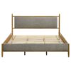 Mason 46-inch Eastern King Panel Platform Bed Light Brown