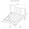 Evelyn Upholstered Queen Panel Platform Bed Ivory
