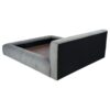 Wilshire Upholstered Eastern King Platform Bed Grey