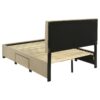 Wheatland 4-drawer Upholstered Full Storage Bed Light Brown