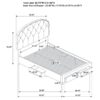 Marianna 4-drawer Upholstered Queen Storage Bed Cream
