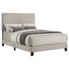 Boyd Upholstered Full Panel Bed Ivory