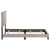 Boyd Upholstered Twin Panel Bed Ivory