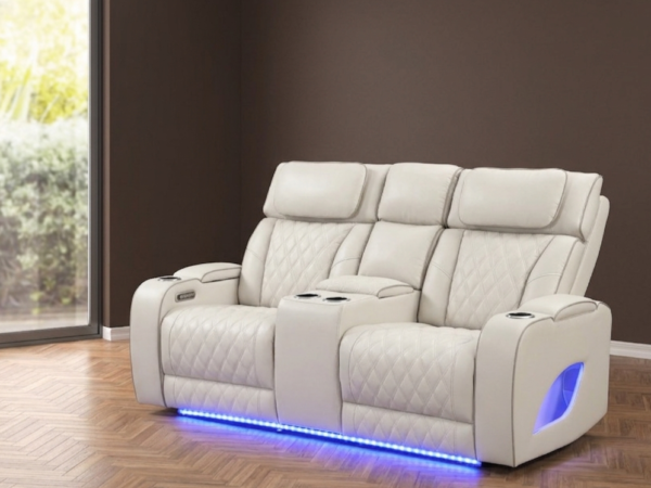Aurora Ice Loveseat