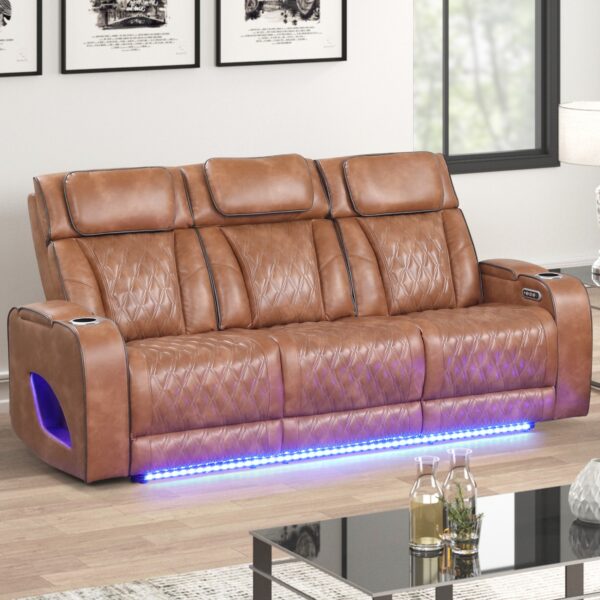 Aurora Brown Sofa