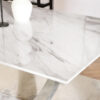 BELI DINING TABLE WHITE MARBLE TOP