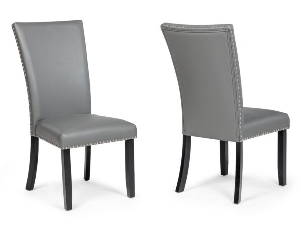 5PC ( Table & 4 Grey Chairs)