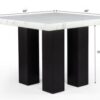 5PC (Table & 4 Grey PU Chairs)