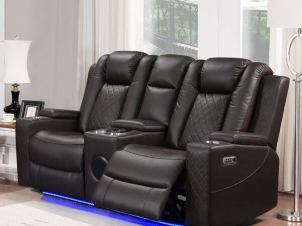 Dearborn Brown Loveseat