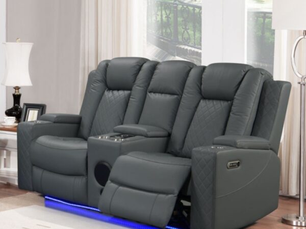 Dearborn Gray Loveseat