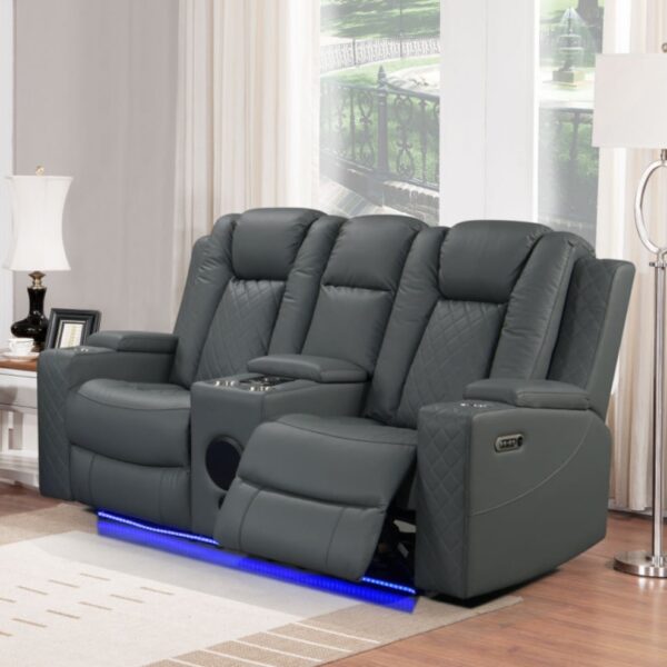 Dearborn Gray Loveseat