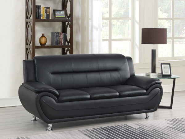 New York Black Sofa