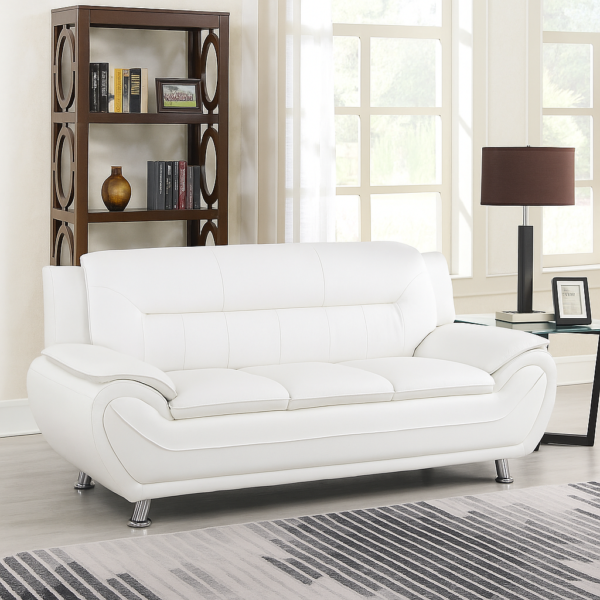 New York White Sofa
