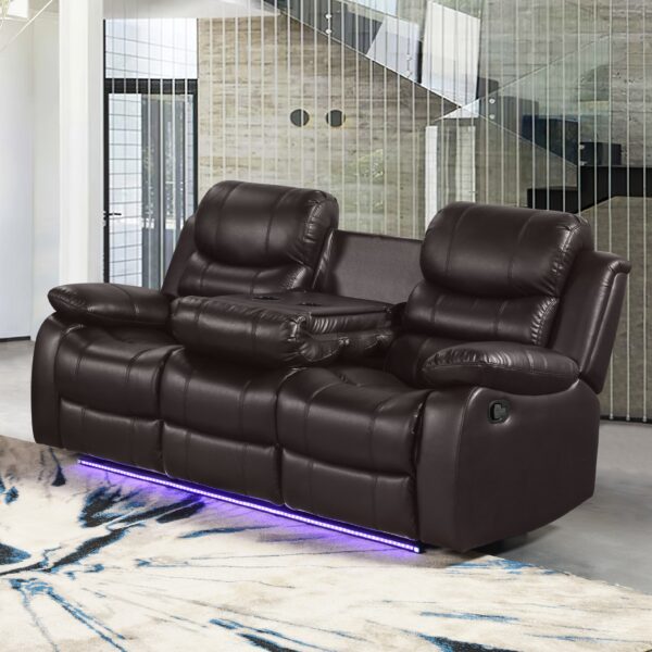 Orlando Brown Sofa