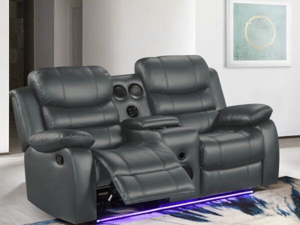 Orlando Gray Loveseat