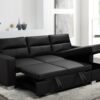 Daniel Reversible Sectional Black