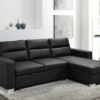 Daniel Reversible Sectional Black