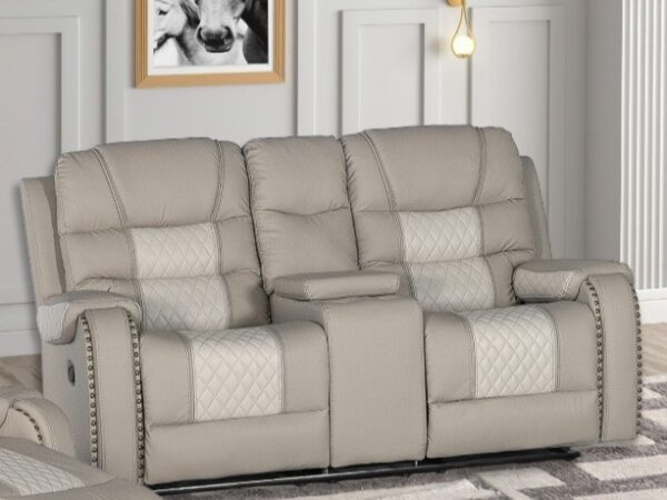 South Sarasota Gray Loveseat