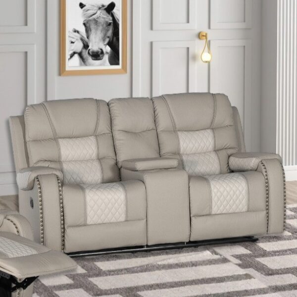 South Sarasota Gray Loveseat