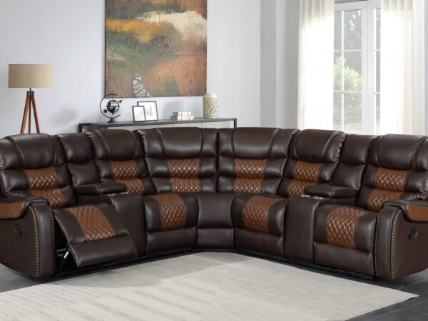 Sarasota Brown 4-pc Sectional
