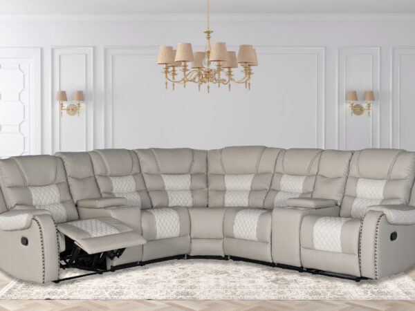 Sarasota Gray 4-pc Sectional